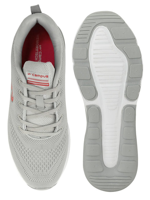 NORTH PLUS Grey Men's Running Shoes